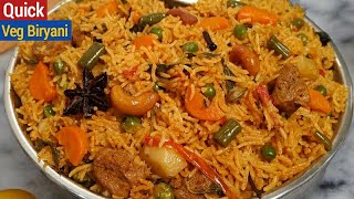 வெஜ் பிரியாணி இப்டிதான் இருக்கனும்னு எல்லோரும் பாராட்டுவாங்க👌Veg Biryani in TamilVegetable Biryani [upl. by Llerred749]