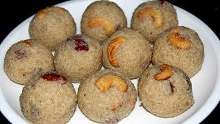 Easy Rava Laddu Preparation in Telugu రవ్వ లడ్డు చేయడం ఎలా [upl. by Yasmin]