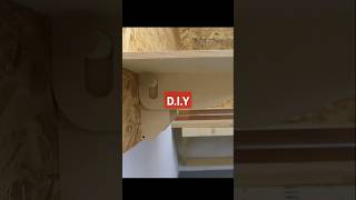 FOLD HANG REPEAT The Ultimate spaces saving Table for Tiny Homes diy viral woodscrafttips [upl. by Meelak918]