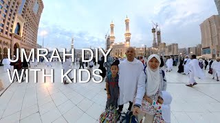 Umrah With Kids Part 1  Pengalaman Umrah DIY Flight KULJED by SAUDIA Ibadat Umrah Pertama [upl. by Atiuqer]