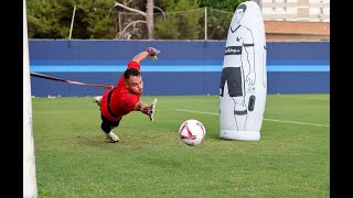 El Málaga continúa preparando su segundo compromiso estival [upl. by Ahsiuqet]