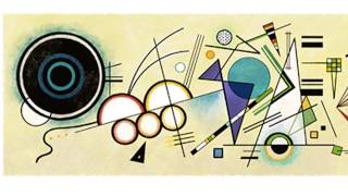 Wassily Kandinsky Google Doodle 2014 [upl. by Jerol108]