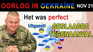 21 nov TANKRAID VAN DICHTBIJ Russische Soldaten UITGESCHAKELD  Oorlog in Oekraïne Toegelicht [upl. by Poland]