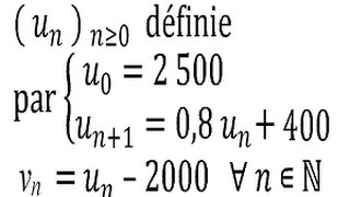 Étude dune suite arithméticogéométrique  1re [upl. by Annoif]