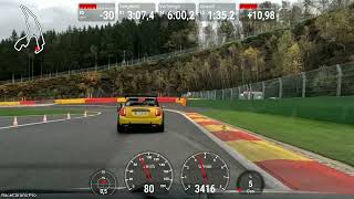 DSK Trackday SpaFrancorchamps 21102024 In Runde 15 verfolge ich den goldenen Mini GP [upl. by Segalman225]