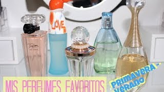 MIS PERFUMES FAVORITOS PRIMAVERA  VERANO  MARIEBELLE [upl. by Heaps]