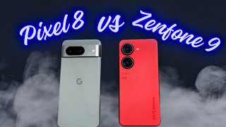 Google Pixel 8 vs Asus Zenfone 9 Speed Test  The Ultimate Compact Smartphone Battle [upl. by Okiron]