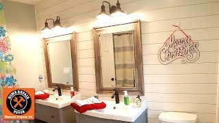 Anthonys Awesome Small Bathroom RemodelBefore and After [upl. by Christie]