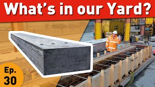 Milbank Concrete Products  Whats in our Yard Episode 30 Structural Precast Concrete Ground Beam [upl. by Elehcir763]