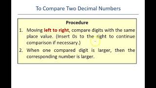 31 Intro to Decimal Numbers [upl. by Aihsekel]