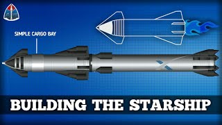 How To Build Starship In Spaceflight Simulator [upl. by Mackoff]