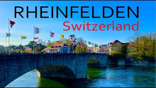 Rheinfelden Switzerland 4K  Rheinfelden Aargau Schweiz  Swiss German Border City [upl. by Leumek680]