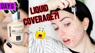 OMGCatrice HD LIQUID COVERAGE FOUNDATION First Impression Review amp Demo 15 DAYS OF FOUNDATION [upl. by Willey853]