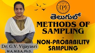 Methods of SamplingNon Probability Sampling [upl. by Reeva]