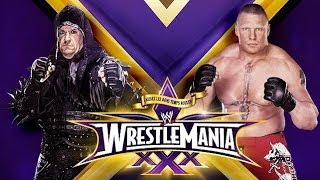 WWE WrestleMania 30  The Undertaker vs Brock Lesnar Breakdown [upl. by Rex814]