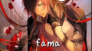 NIGHTCORE Mala Fama Male VersionLyrics [upl. by Eciram]