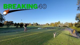 Breaking 40  On The Back 9  Dorset Golf Course [upl. by Llorre]