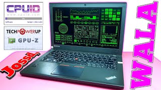 Review Spesifikasi LAPTOP LENOVO ThinkPad X250 20CLA44TJP  ThinkPad X250 Ultrabook  CPUZ GPUZ [upl. by Uahsoj]