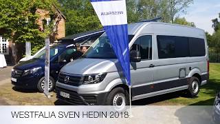 Westfalia 2018 Der Sven Hedin auf dem neuen VW Crafter  Videotour [upl. by Krantz]