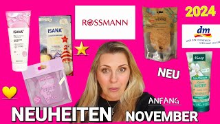 ROSSMANN UND DM HAUL ALLE NEUHEITEN NOVEMBER 2024 [upl. by Asehr]