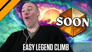 This Deck Makes My Legend Climb Incredibly Simple  Hearthstone [upl. by Notsnhoj]