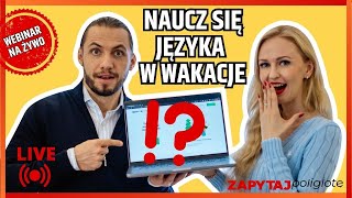 Na żywo  Naucz się języka w wakacje  MEGA NEWS🤩 [upl. by Giefer799]