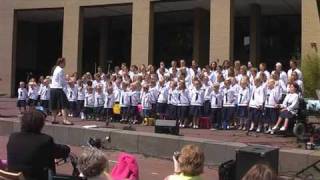 Ridderkerkse Kinderkoren Koningsplein [upl. by Snodgrass]