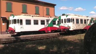 Parma Brescello con ALn 668 015 e ALn 668 014 [upl. by Legra260]