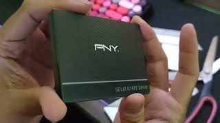 Installing PNY SSD 25 Sata 1TB to the PC [upl. by Anillek811]