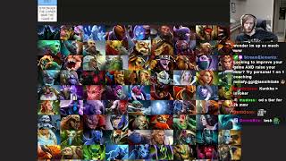 EMBER BEST MID HERO IN DOTA 735b TIERLIST UPDATE [upl. by Esorbma]