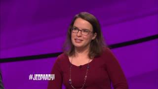 Alex Trebek Owns Jeopardy Contestant [upl. by Ammadis]