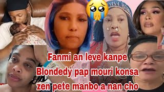 wouyy manman adoptif Blondedy a debouble pousak rive ala Manbo 6milhome rale kòlli koze sak rivea [upl. by Dlorrej]