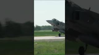 Swedish Gripen fighter jet lands on highway [upl. by Robbi]