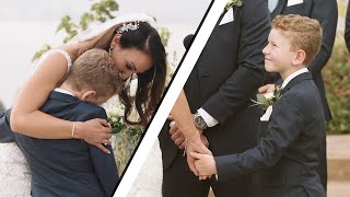 Brides emotional vows to new stepson will make you cry [upl. by Hildagarde]