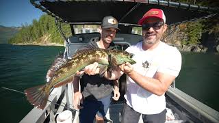 LINGCOD Fishing in PARADISE Part 1 [upl. by Jeffie]