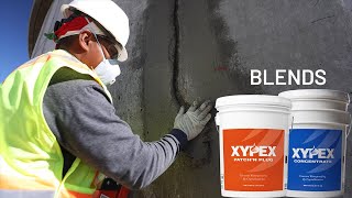 Xypex Patchn Plug and Concentrate Mortar Blends [upl. by Jarid]