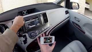 Radio amp Systems 2011 Toyota Sienna XLE Leather Premium Navigation amp DVD [upl. by Ragnar]