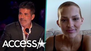 Simon Cowell Tears Up Talking To Nightbirde On ‘AGT’ [upl. by Telracs80]