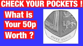 What is my 50p coin worth Rare and Valuable 50p Coins that are worth more money than you think [upl. by Kessel]