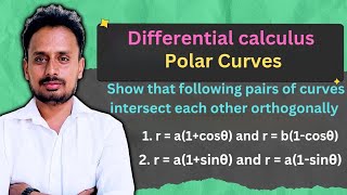 Show that following pairs of curves cut each other orthogonally Example 1 Engineering Mathematics [upl. by Tolecnal]