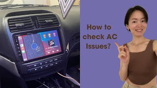 How to check ac issue of navitech Acura TSX android screen [upl. by Essej234]