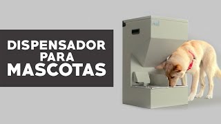 Dispensador de agua y alimentos para mascotas [upl. by Endo]