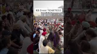 Punjabi Dhol For Royal Wedding In Hilton Garden Inn New Delhi by By KB event 7834878355 delhi [upl. by So]