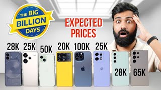 Revealing Prices of Android amp iPhones in Flipkart Big Billion Days 2024 🤯 [upl. by Lupien175]