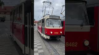 PRAGUE TRAMS CZECH REPUBLIC trams trains transport prague [upl. by Froh]