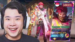 Review Skin Terbaru Granger Exorcist Rp1000000 Mobile Legends [upl. by Heinrick]