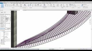 TUT0REVIT COMMENT FAIRE LE FERRAILLAGE DUN ESCALIER HELICOIDAL [upl. by Grover]