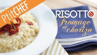 Recette Risotto fromage chorizo Ptitchefcom Pas à pas Stop Motion [upl. by Zack]