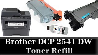 Brother DCP 2541 Toner Refilling Easy Way [upl. by Oisacin]