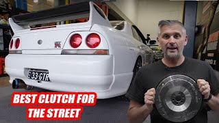 We Install and Test a UniClutch Track in a R33 Skyline GTR [upl. by Aubarta898]